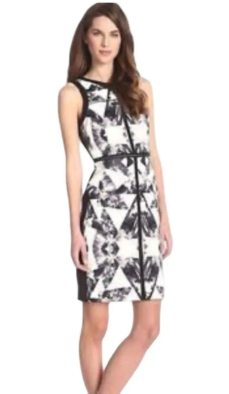 Vince Camuto Geometric Dress